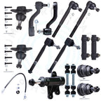15x Front Ball Joint Inner Tie Rod End Kit for Chevrolet C2500 C3500 (1993–2000)