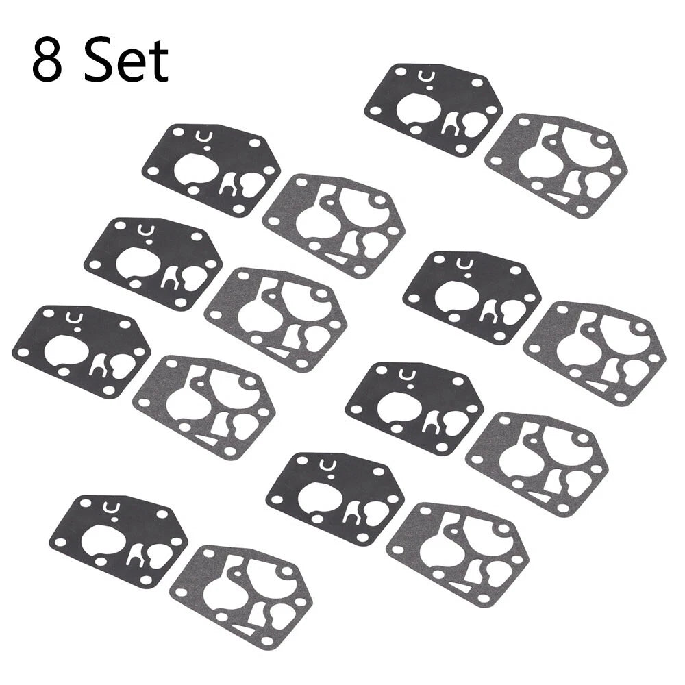 Set of 8 Carburetor Gasket Diaphragm Kit for B&S 495770 795083 5083H 5083K