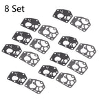Set of 8 Carburetor Gasket Diaphragm Kit for B&S 495770 795083 5083H 5083K