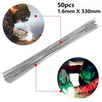Set of 50 Aluminum Welding Flux-Cored Rods 1.6mm x 330mm