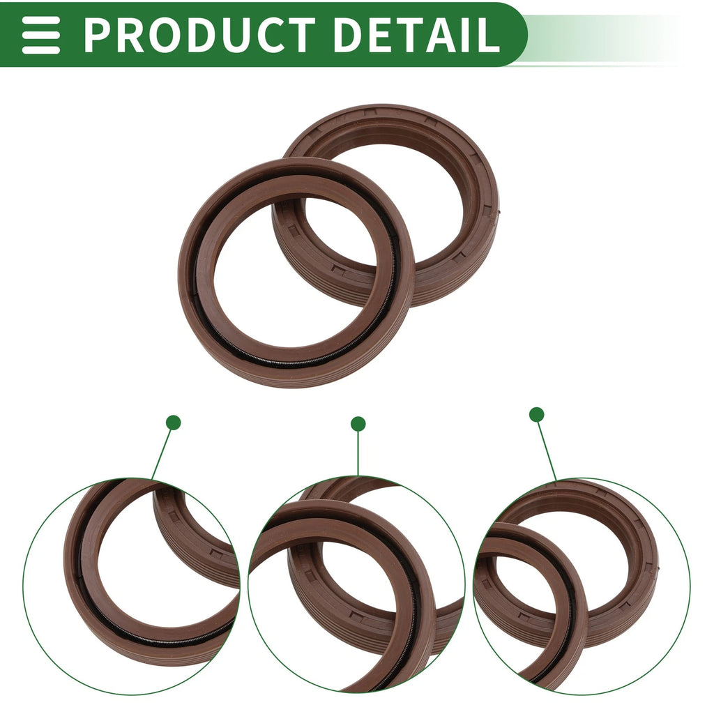 Set of 5 Oil Seals FKM Rubber 35x47x8mm for Automotive Applications
