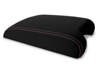 Armrest Cover for Ford Explorer Limited (2011–2019) - Leather, Pink Stitch