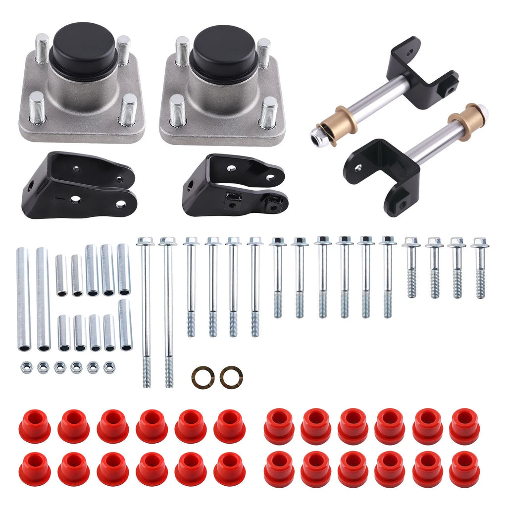Complete Front End Kit for Club Car Precedent Gas&Electric 2004-Up Easy Install