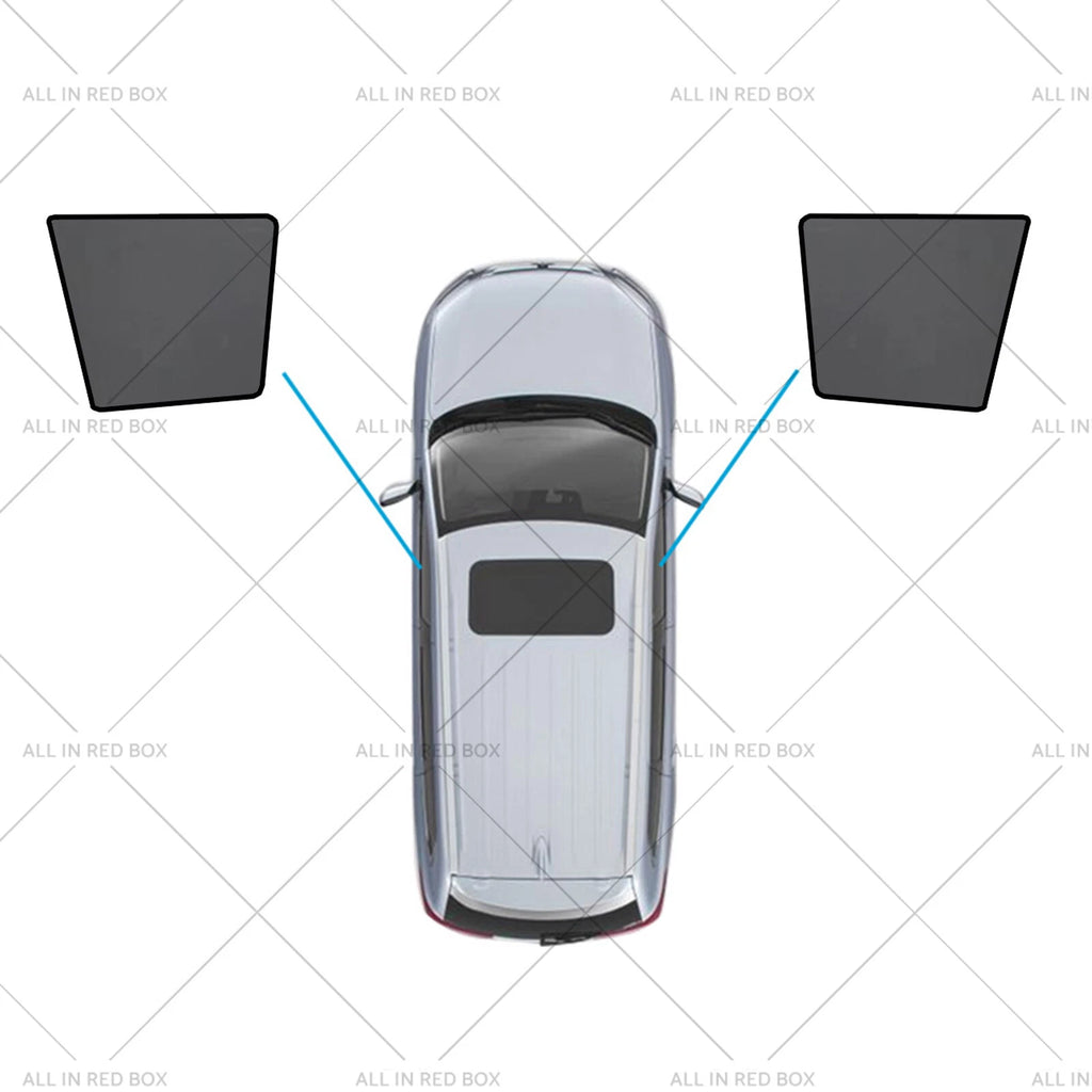 UV Blocking Magnetic Window Shades for Mitsubishi Pajero (2006–2022)