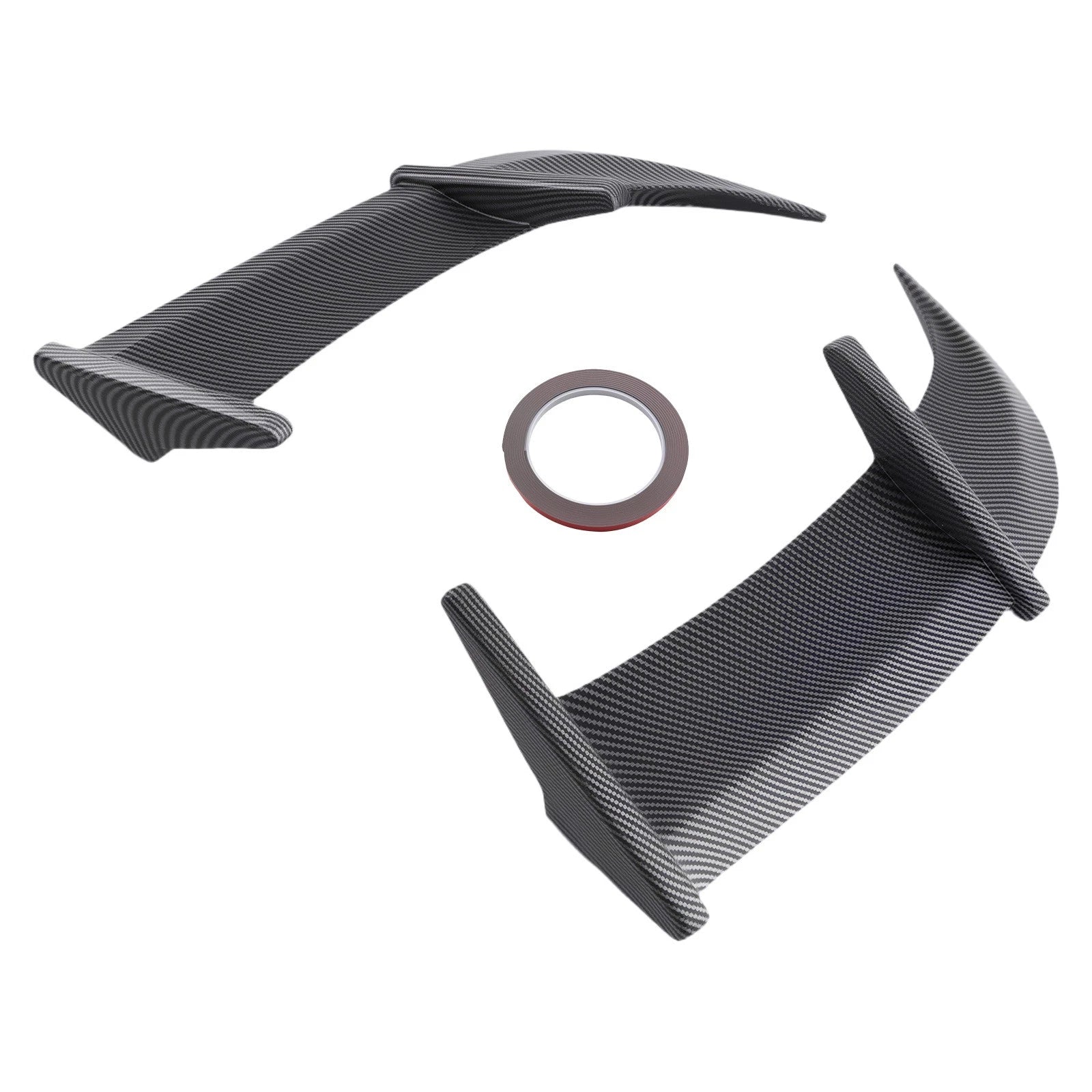 2X Rear Roof Trunk Lip Spoiler Kit for Volkswagen Golf MK6 GTI R20 (2010–2013)