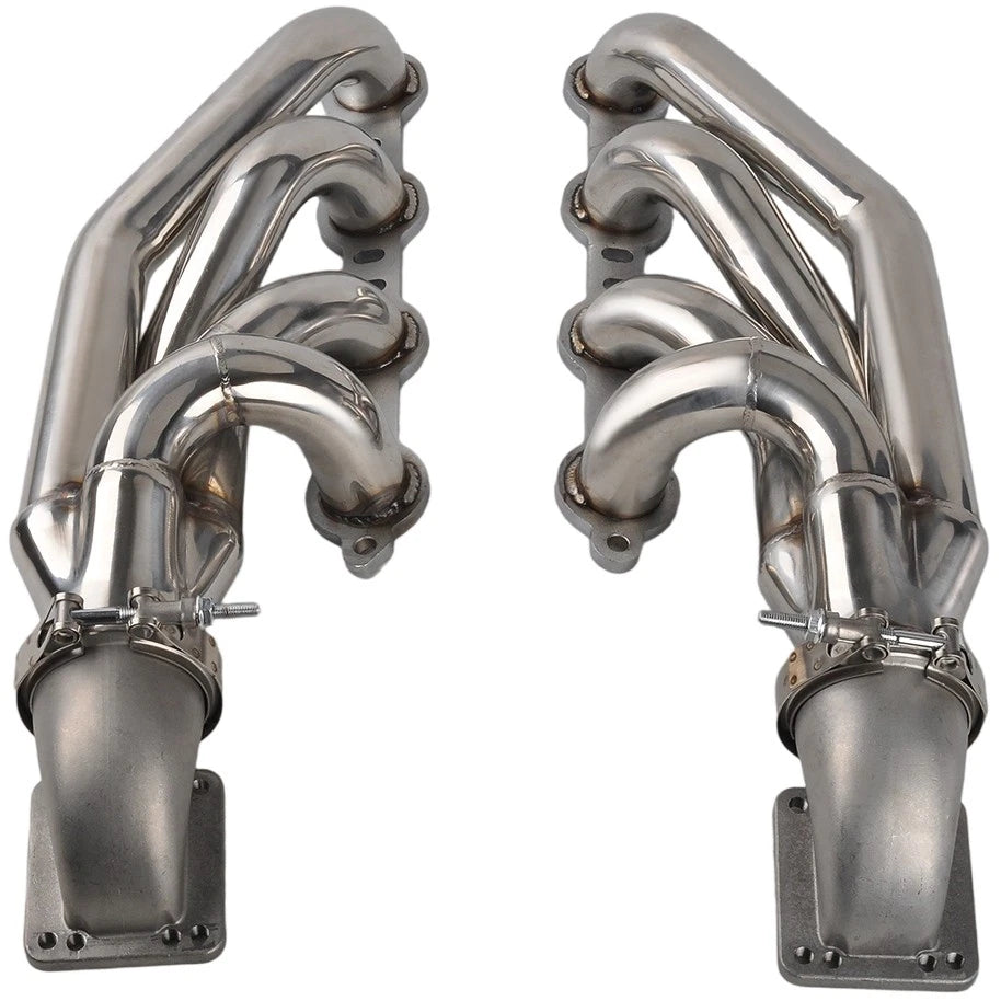 Turbo Exhaust Manifold & Headers for LS1 LS6 LSX GM V8 (T3 T4, 3.0" V Band)