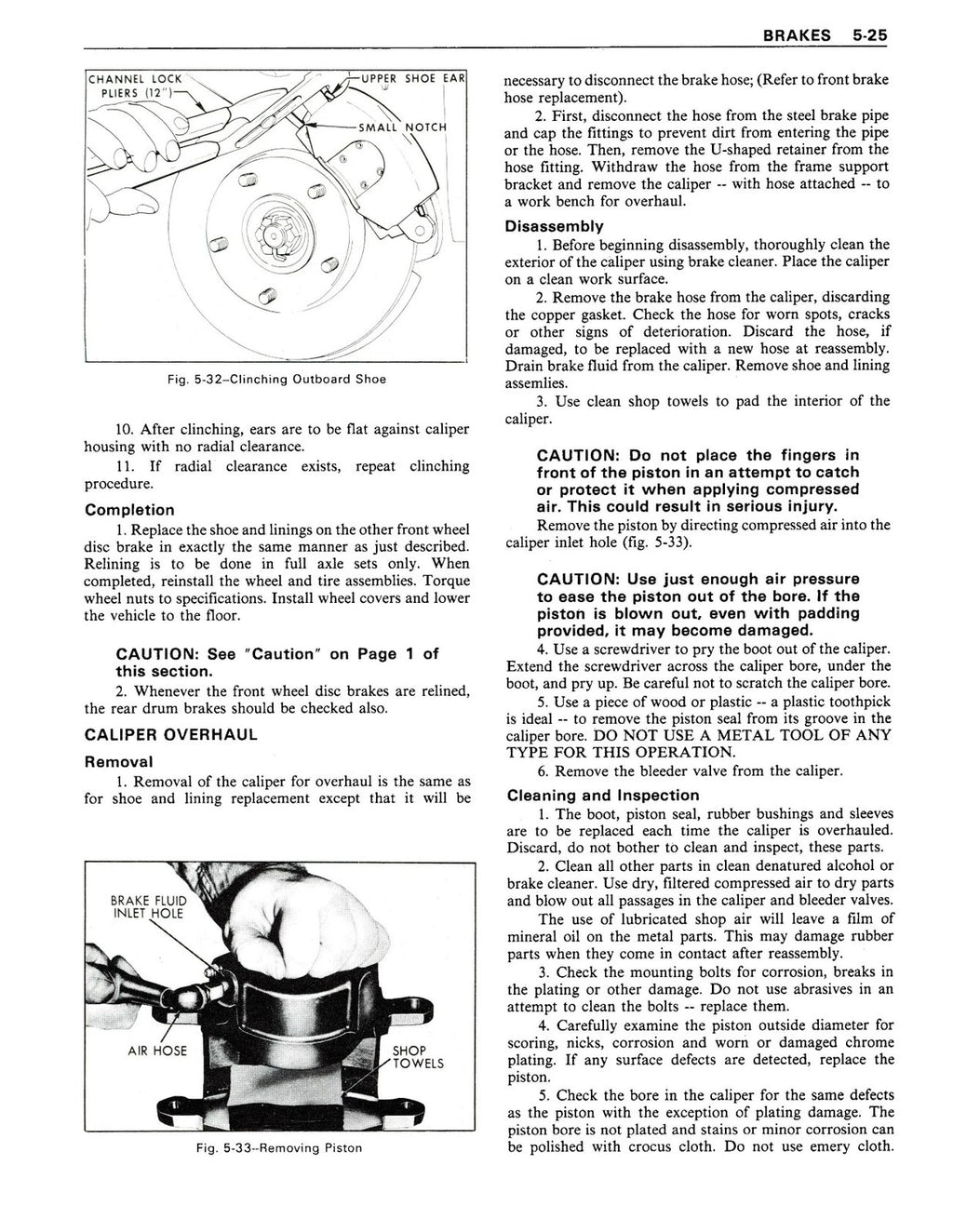 Service Manual for Chevrolet (1979)