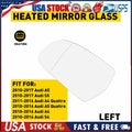 Driver Side Mirror Glass for Audi A3 A4 A5 (2010â2016)