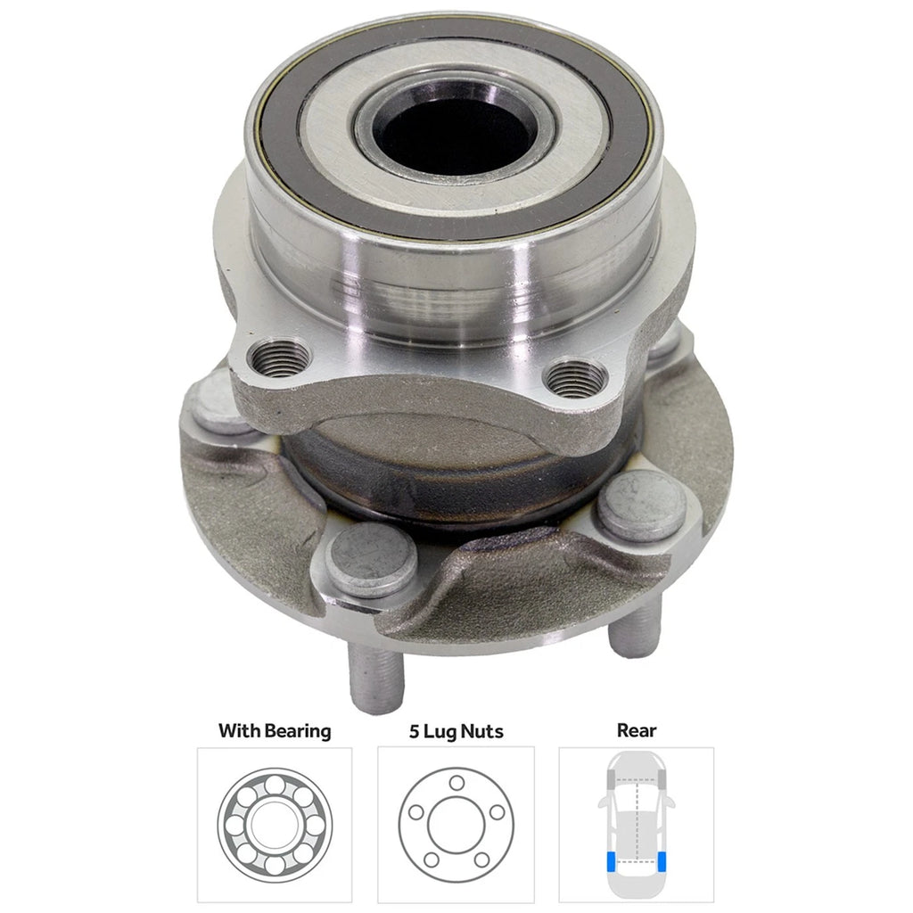 2X Wheel Hubs for Toyota GR86