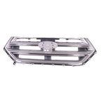 Front Grille Replacement Silver Chrome Polycarbonate with Camera for Hyundai Tucson (2022–2024)