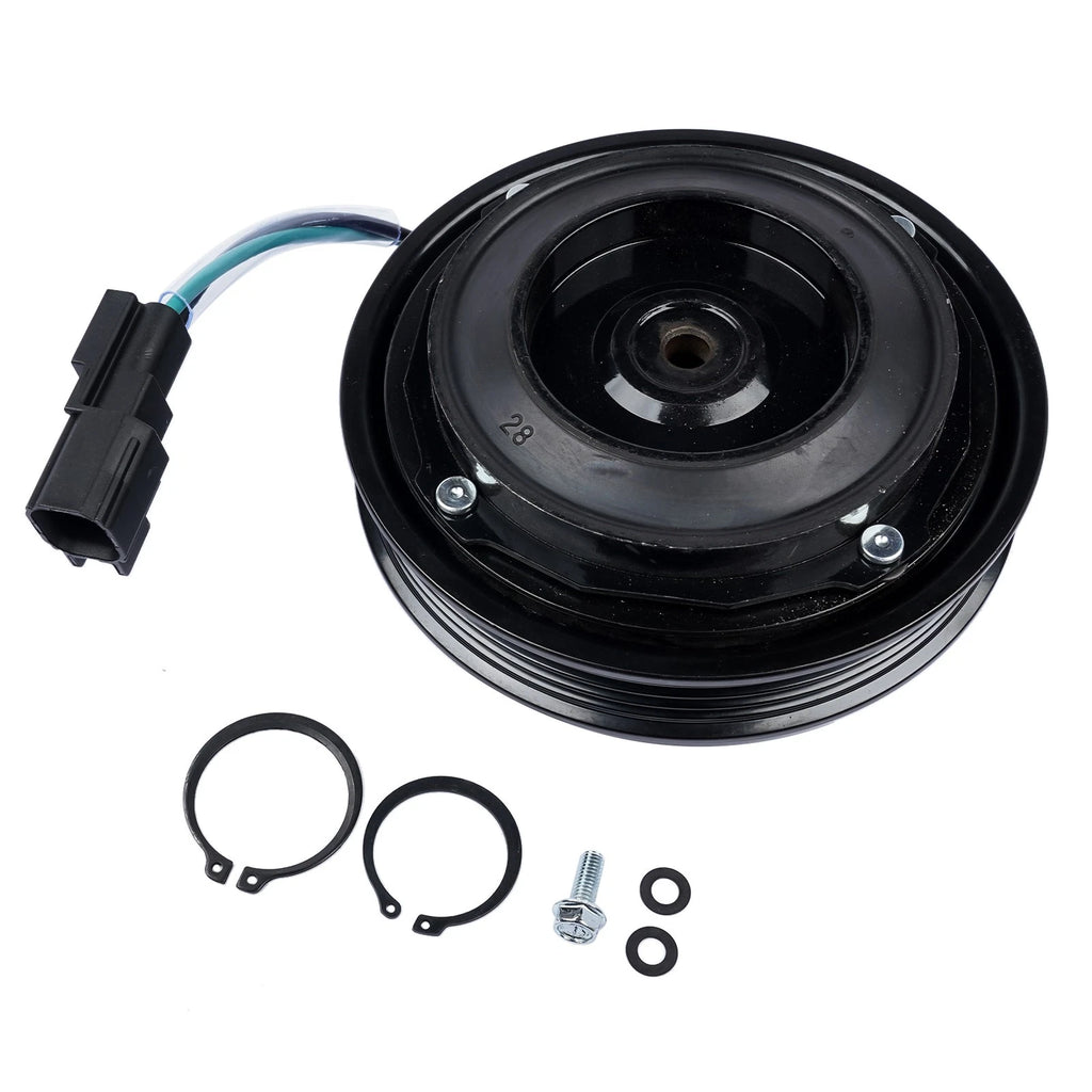 AC Compressor Clutch with Pulley Hub Coil for GMC Sierra 1500 (2014–2018) 23505629