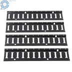 Set of 12 E Track Tie Down Rails for Trailers (2')