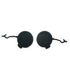 Black Rear Tow Hook Cover for Porsche Cayenne (2011–2014) 95850545000