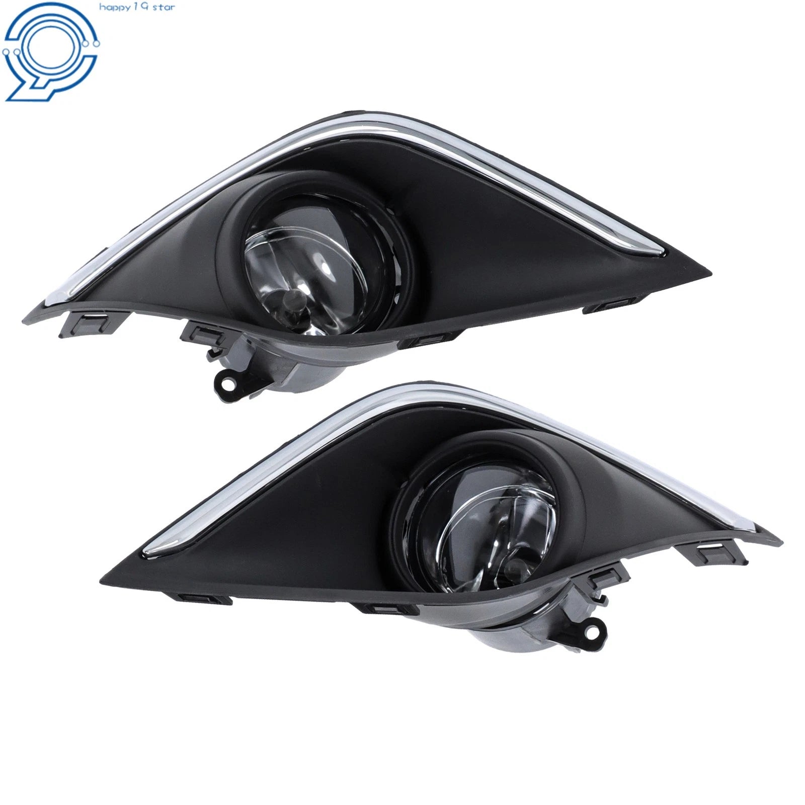 Set of 2 Front Bumper Fog Lights for Mitsubishi Outlander (2016–2021)