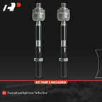 2X Front Inner Tie Rod End for Jeep Grand Cherokee (2011-2020)