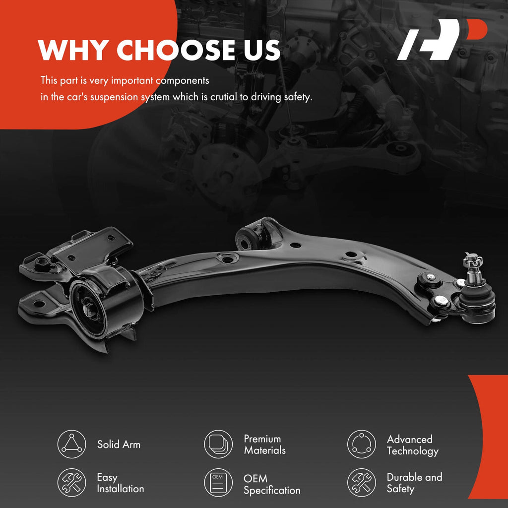Front Right Lower Control Arm with Ball Joint for Honda CR-V (2007-2011)