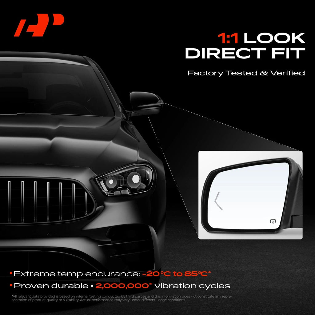 Driver Power Mirror with Manual Fold Signal for Toyota Sequoia (2014–2017)