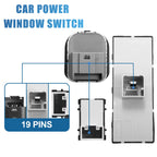 Set of 1 Master Power Window Switch for Volkswagen CC (2009–2017) 5ND959565B