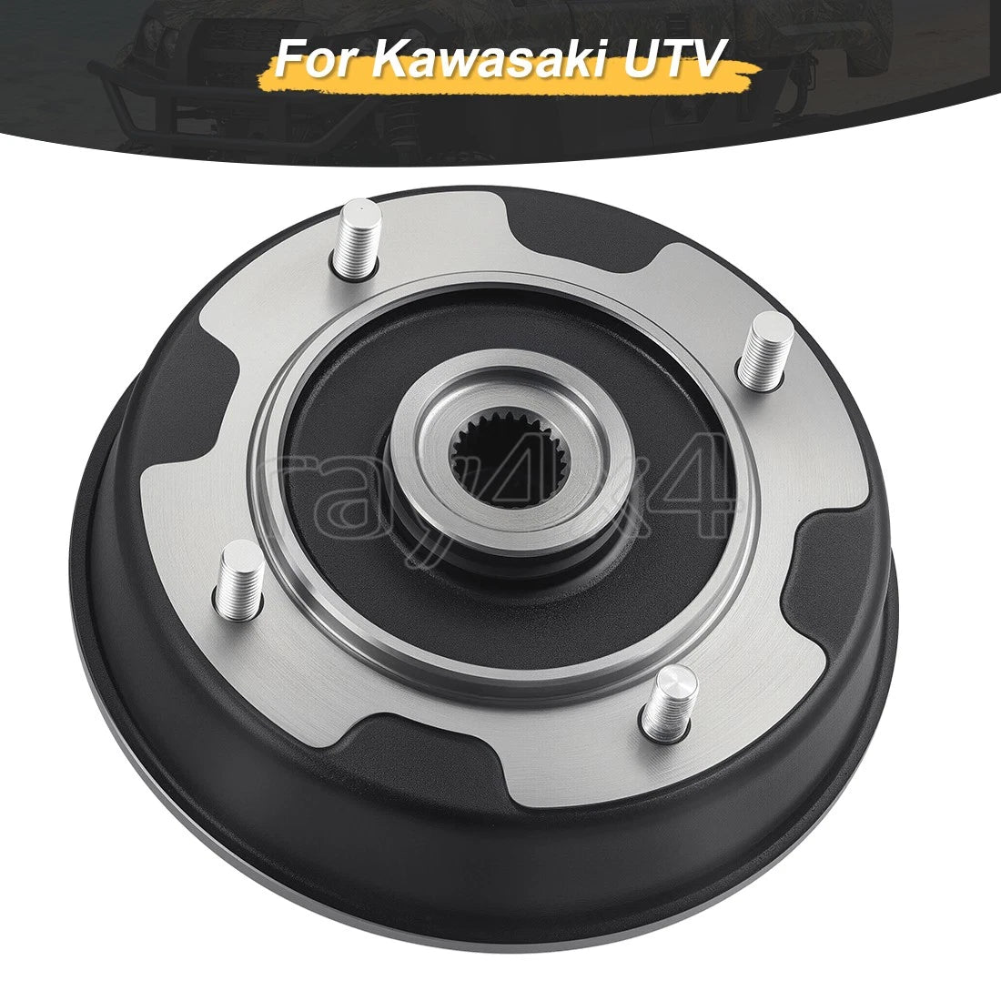Rear Wheel Brake Drum for Kawasaki Mule 500 520 550 (1993–2006) 41038-1239