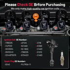 Spark Plug and Coil Packs for Nissan Titan (2004–2006)