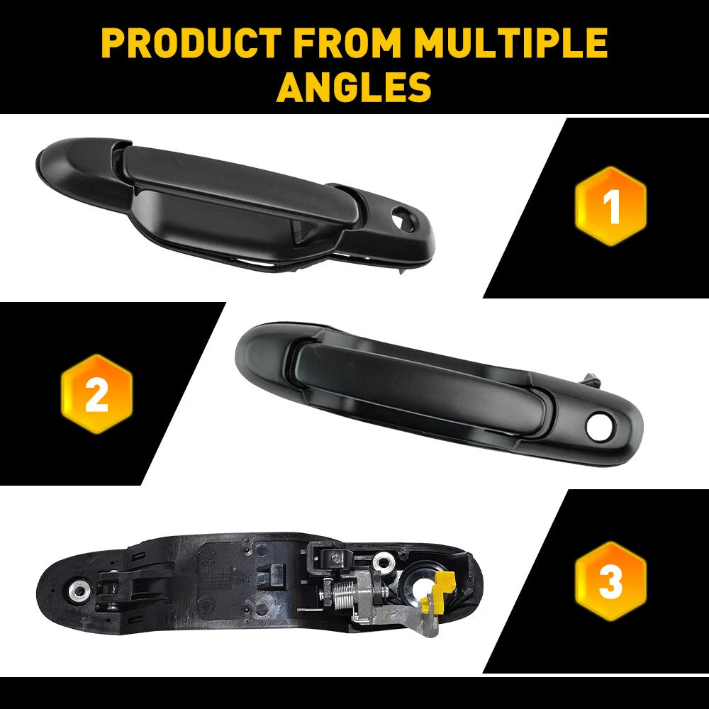 Front Passenger Exterior Door Handle for Toyota Sienna (1998–2003)