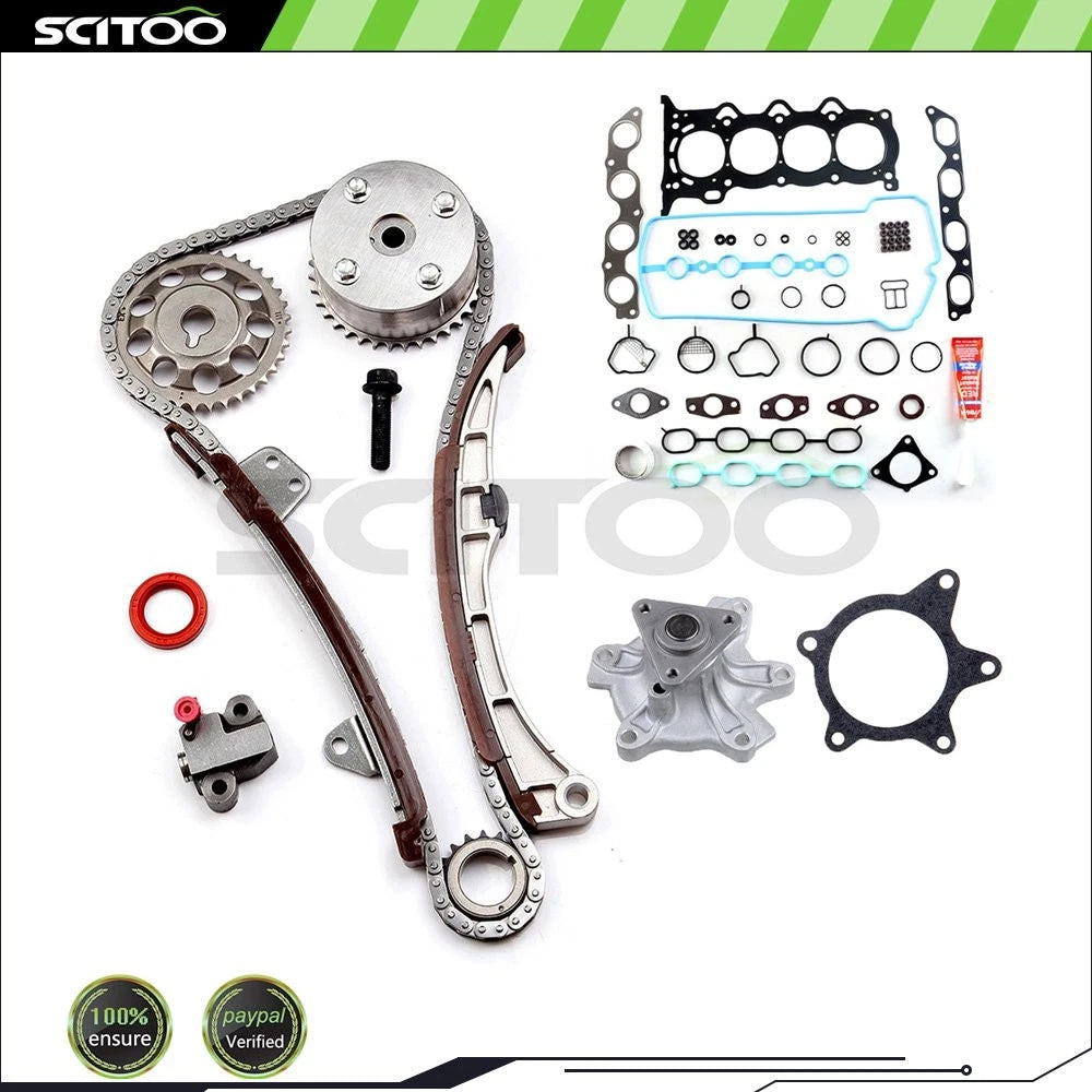 Head Gasket Set, Timing Chain Kit, Water Pump for Scion xB (2004–2006)