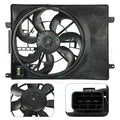 Electric Radiator Cooling Fan Assembly for Hyundai Tucson (2016–2019)