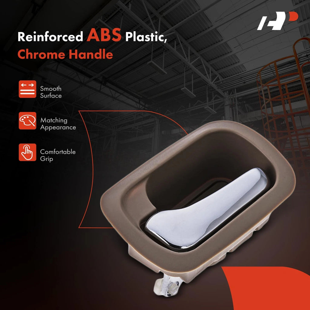 2X Rear Chrome Interior Door Handle for Honda CR-V (2002-2006)