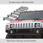 Stainless Steel Chrome Billet Grille Insert for Hummer H2 (2003-2007)