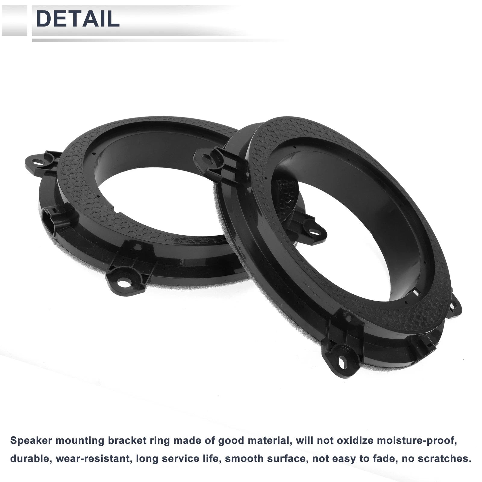 Set of 2 Speaker Spacer Rings for Toyota 7x9" to 6.5"