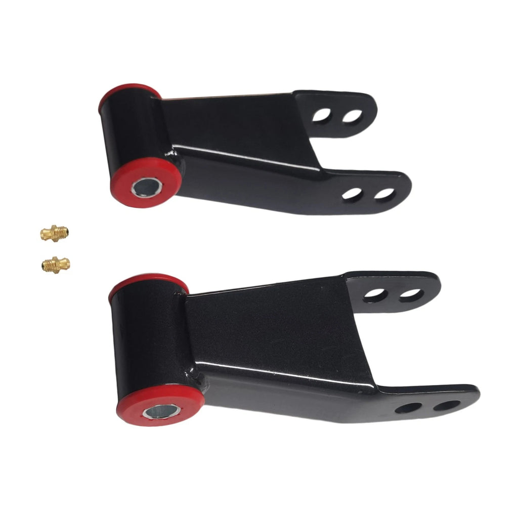 2" Rear Drop Leaf Spring Lowering Shackle for Nissan Titan (2004–2018) 415320