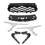 Set of 2 Front Bumper Grille Trim Covers for Chevrolet Trax (2023–2024)