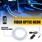 5m RGB LED Strip Lights for Universal Interior Ambient Lighting