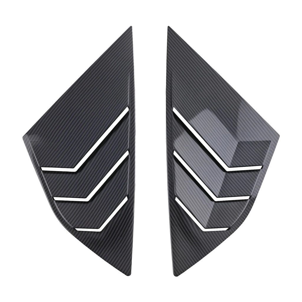 Carbon Fiber Look Window Louvers for Ford Focus MK3 (2012–2018)