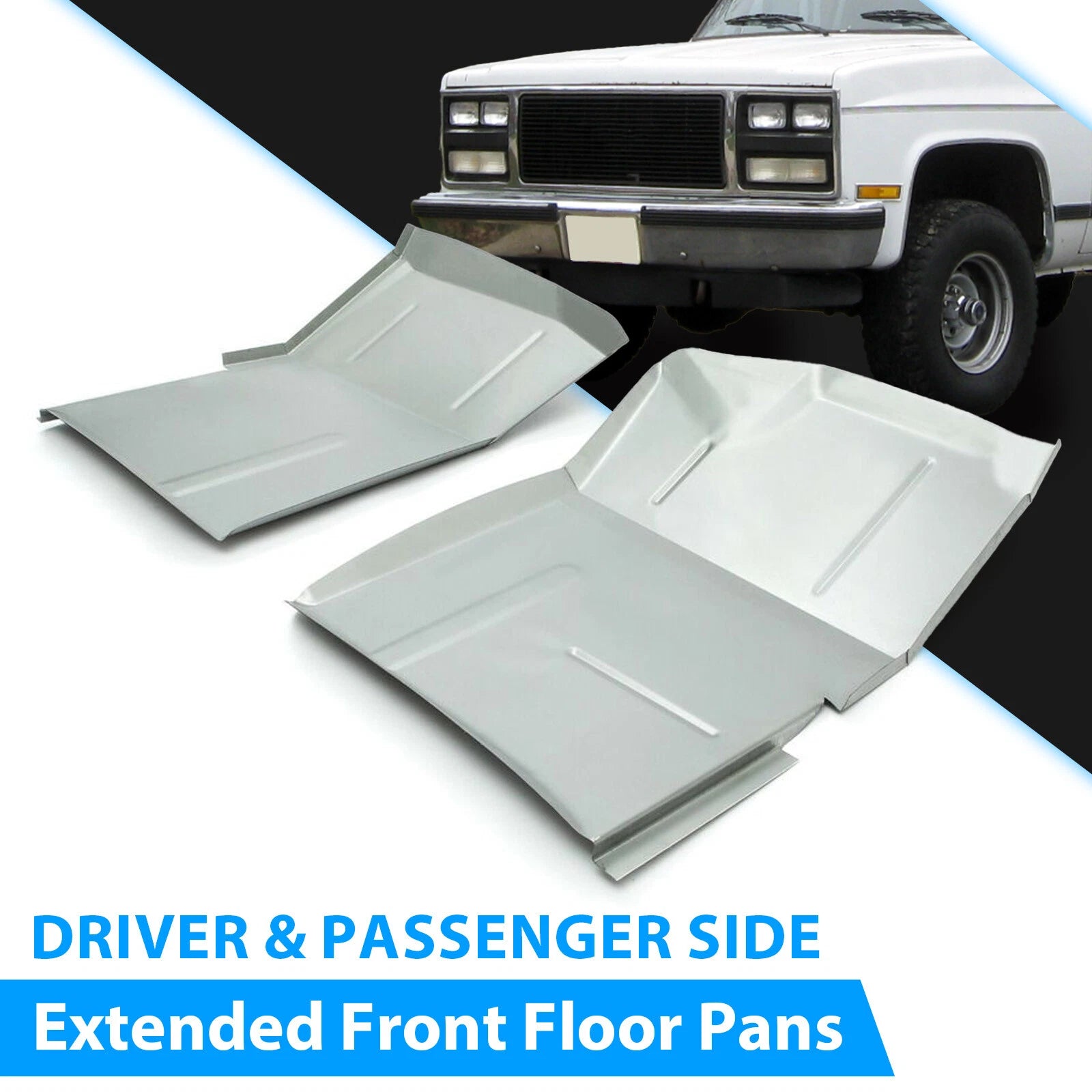 Extended Floor Pans for Chevy GMC Truck Blazer Jimmy Suburban (1973–1987)