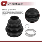 CV Joint Boot Kit with Clamps for BMW 535i (2008 - 2010)