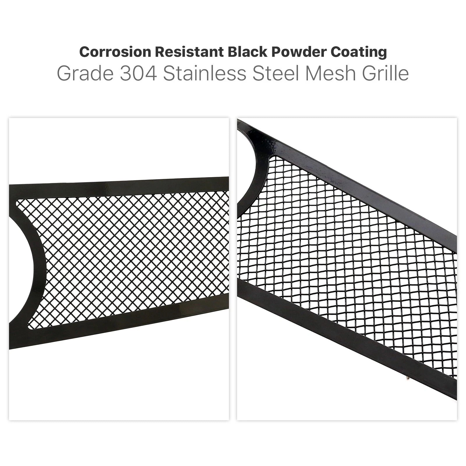 Stainless Black Mesh Grille for Cadillac ATS (2013-2014)