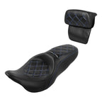 Seat Backrest Pad for Harley Touring Street Glide (2014–2023)