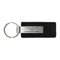 Black Leather Keychain - Officially Licensed for Chrysler Crossfire