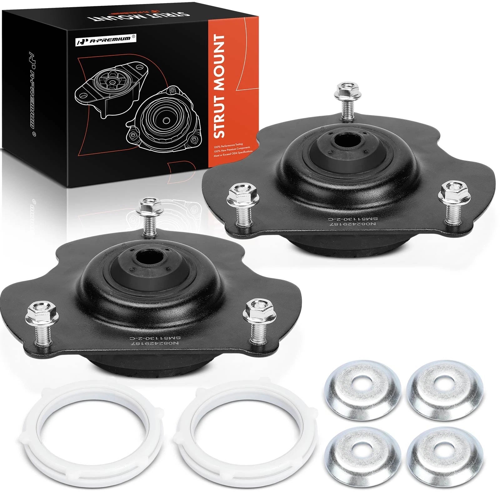 2X Front Suspension Strut Mount for Ford Taurus (1996–2007) Mercury Sable