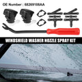 11pcs Front Windshield Washer Nozzle Kit 68269108AA for Dodge Durango (2011–2019)