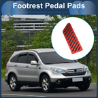 Footrest Pedal Pad Cover for Honda CR-V (2017–2024) Red