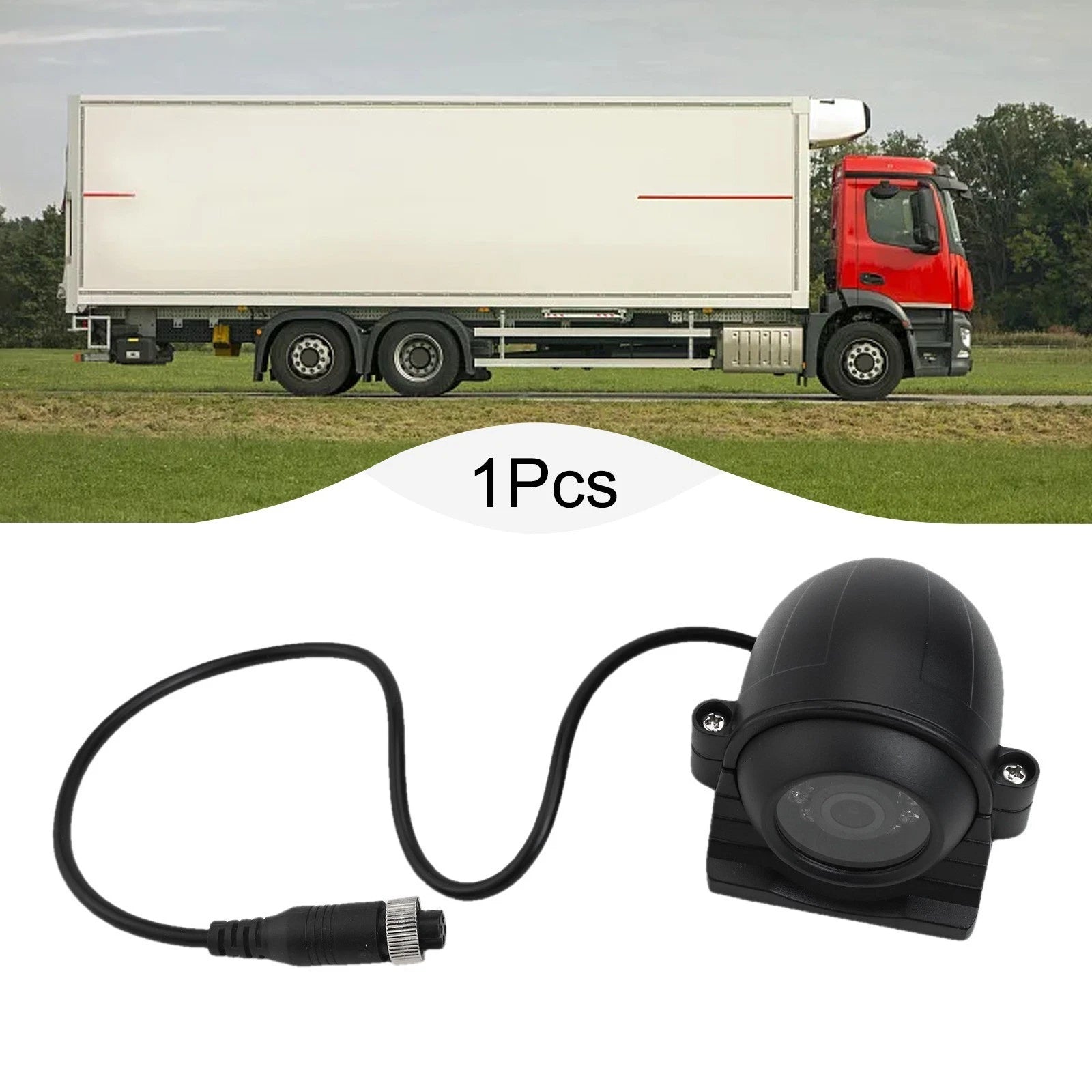 AHD Waterproof IR Color Camera for Truck RV Bus (2010–2023)