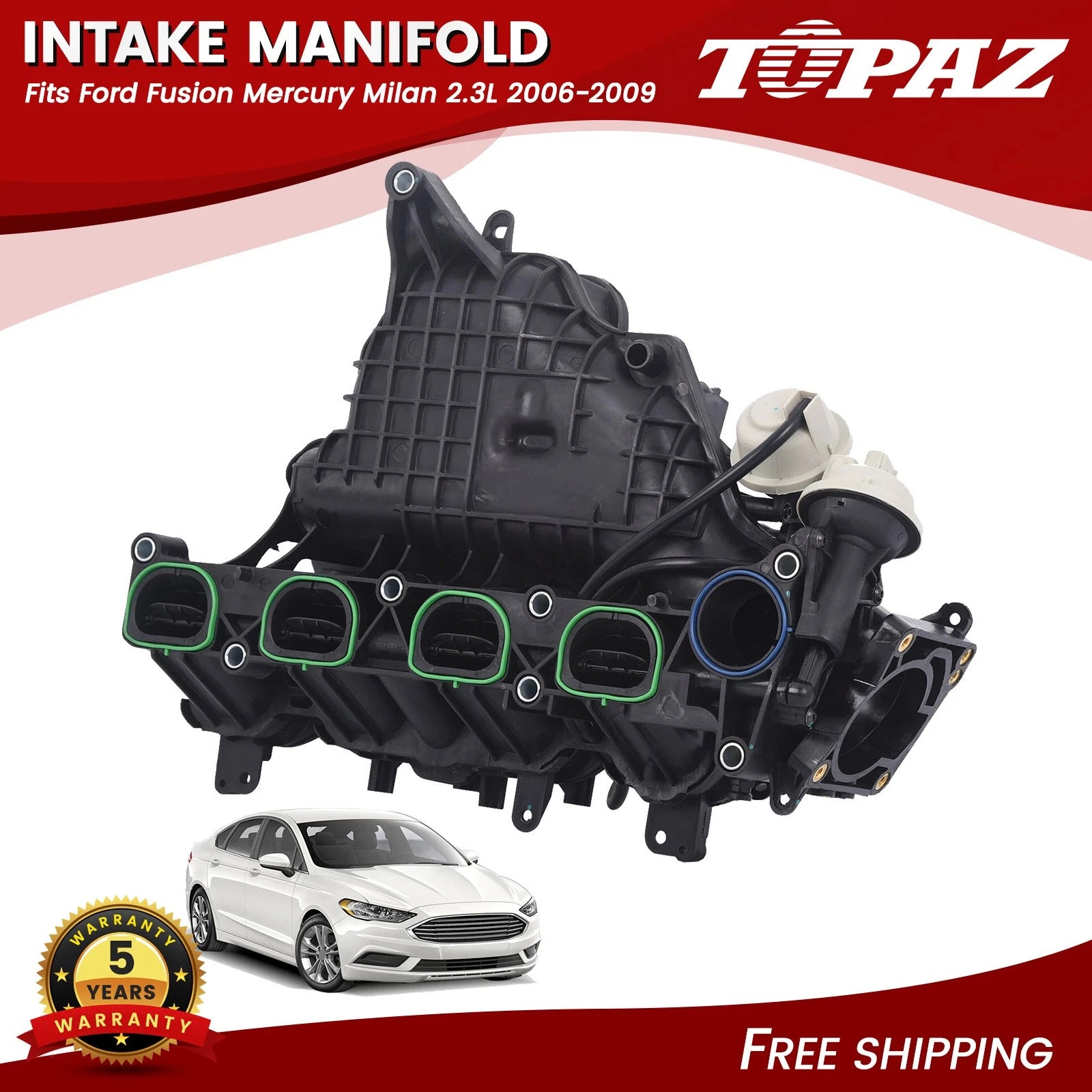 Intake Manifold for Ford Fusion Mercury Milan (2006–2009)