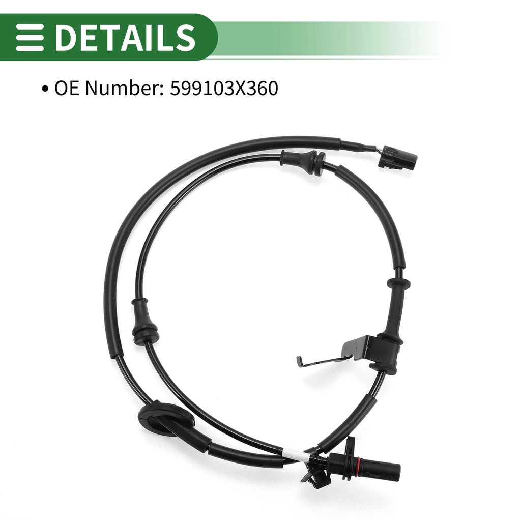ABS Wheel Speed Sensor No. 599103X360 for Hyundai Elantra (2010–2013)
