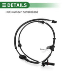 ABS Wheel Speed Sensor No. 599103X360 for Hyundai Elantra (2010–2013)