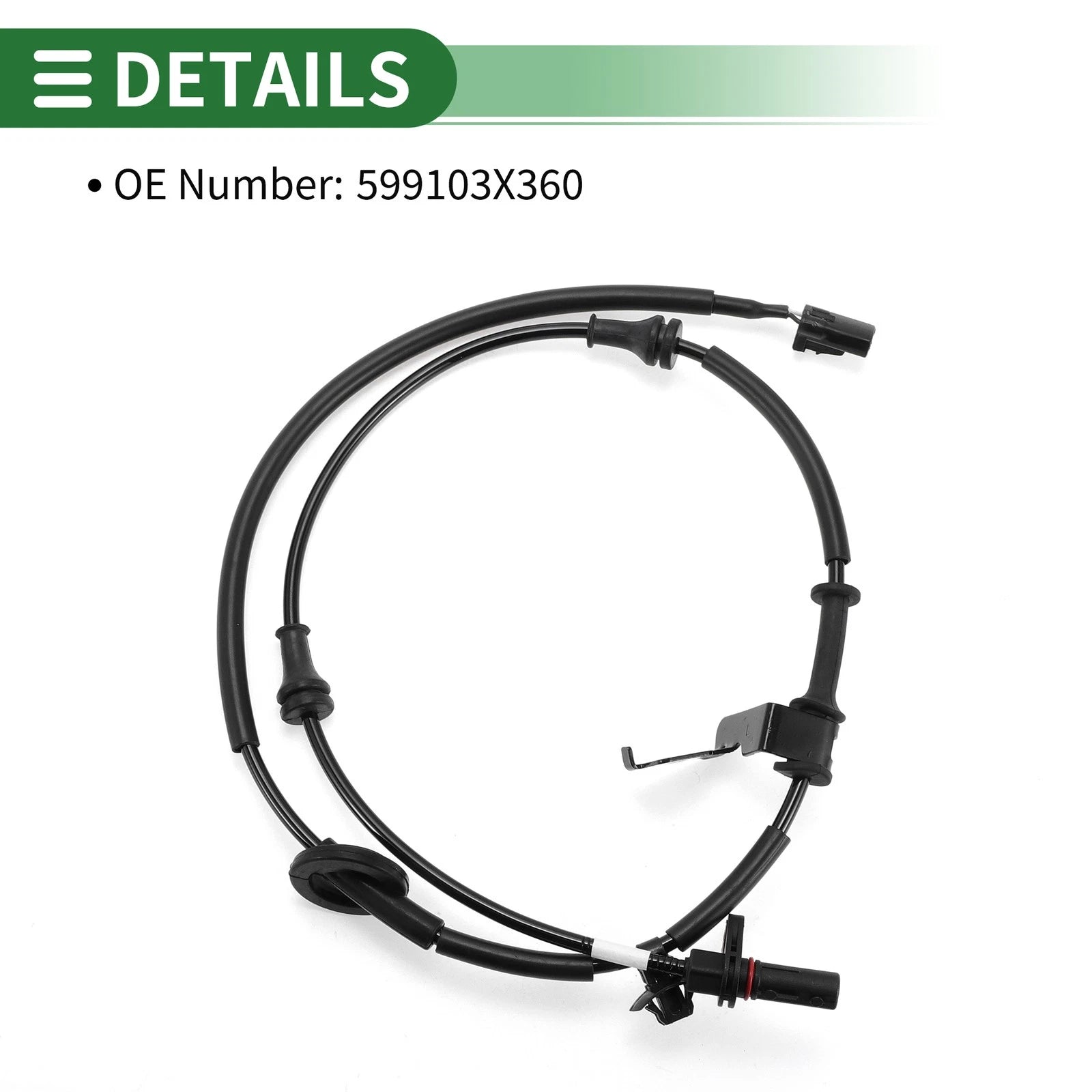 ABS Wheel Speed Sensor No. 599103X360 for Hyundai Elantra (2010–2013)