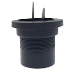 42mm Round Ventilation Grille for Exhaust - Insect Protection Plastic
