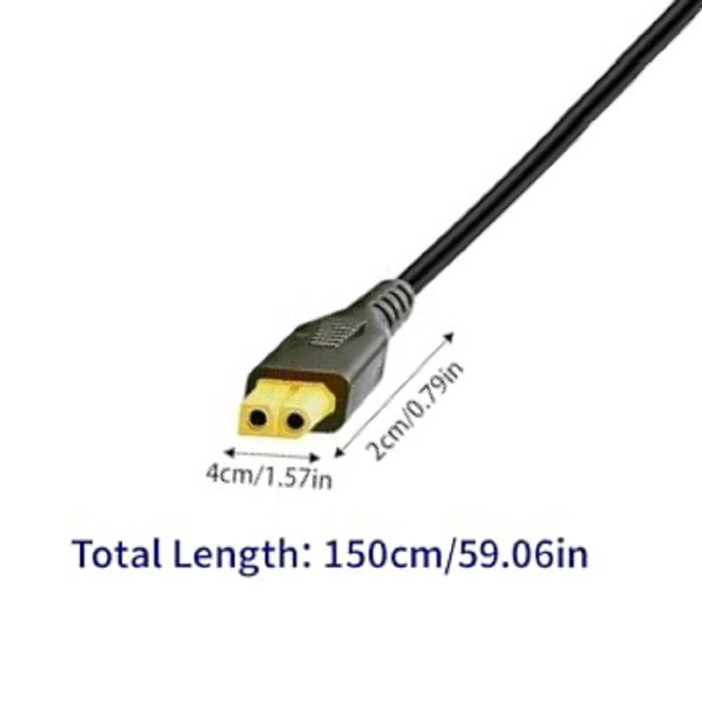 Power Adapter Cable XT60 Female 16AWG for Car (1.5m)