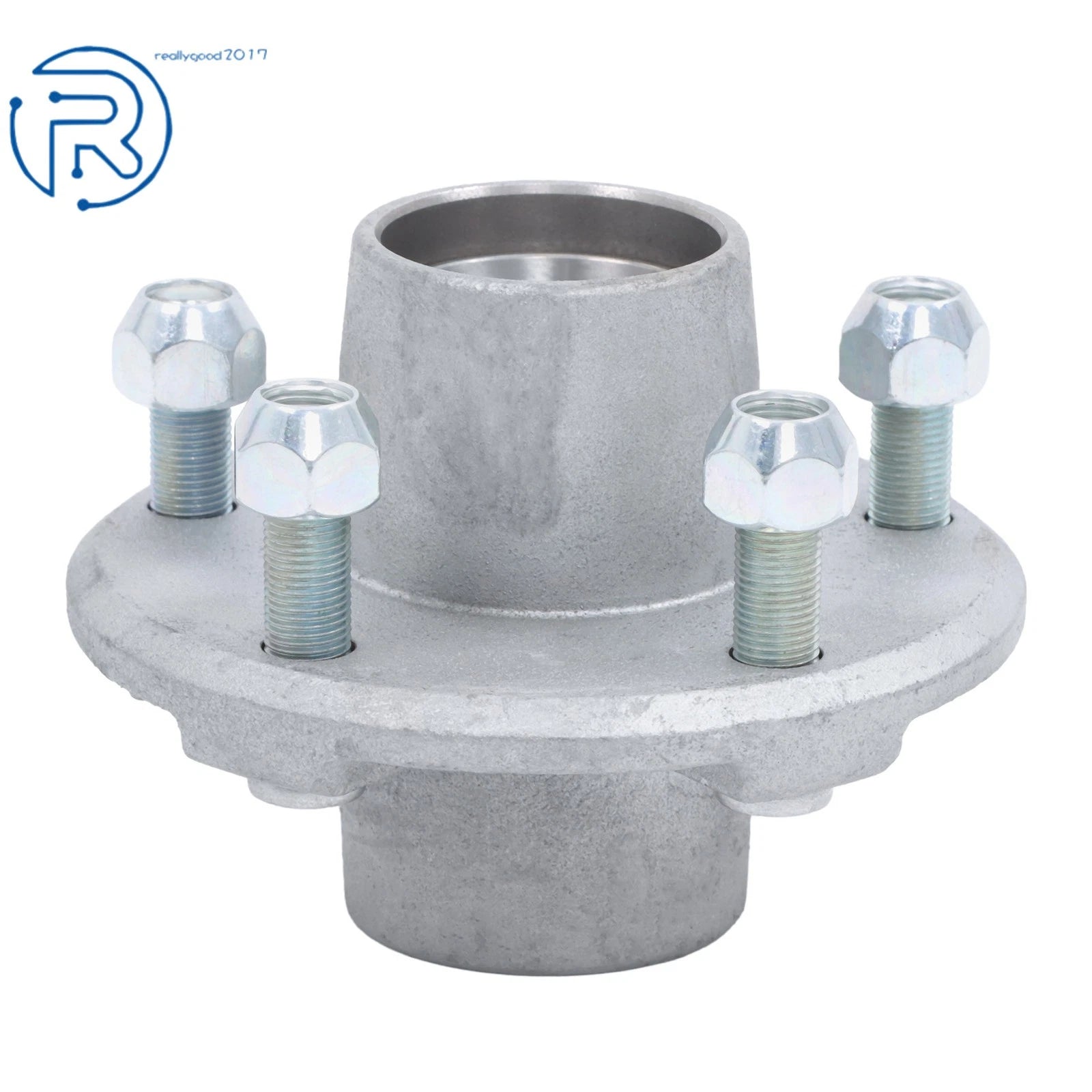 5 Lug 4.5" Bolt Galvanized Trailer Hub for 2000 lbs Axle (2000-2023)